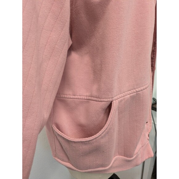 90s Bold Spirit Pink Floral Embroidery Set  Sweatshirt Pants sz XL Grannycore - Picture 7 of 13